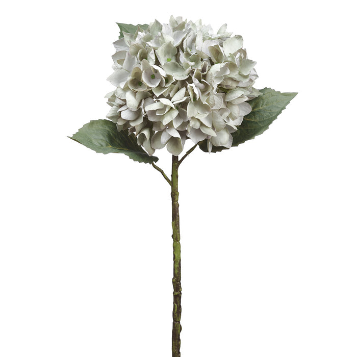 19" Silk Hydrangea Flower Spray -Blue/Gray (pack of 12) - FSH207-BL/GY