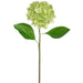 21.5" Real Touch Silk Hydrangea Flower Stem -Lime (pack of 12) - FSH214-LM