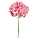 19" Hydrangea Silk Flower Stem -Rose (pack of 12) - FSH233-RO