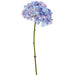 24.5" Hydrangea Silk Flower Stem -Blue (Pack of 12) - FSH246-BL