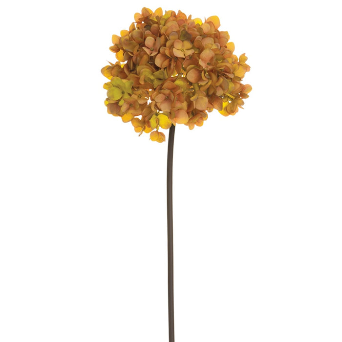 27.5" Silk Hydrangea Flower Stem -Talisman/Terracotta (pack of 12) - FSH272-TA/TC