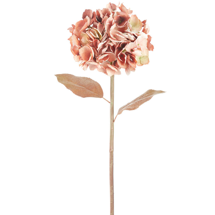28" Hydrangea Silk Flower Stem -Mauve (pack of 12) - FSH274-MV