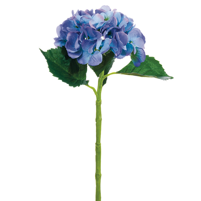 19" Silk Large Hydrangea Flower Spray -2 Tone Helio (pack of 12) - FSH361-HE/TT