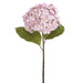 24.5" Real Touch Hydrangea Silk Flower Stem -Pink (Pack of 12) - FSH380-PK