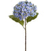 24.5" Real Touch Hydrangea Silk Flower Stem -Purple/Green (Pack of 12) - FSH380-PU/GR