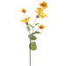 42" Silk Hibiscus Flower Spray -Yellow (pack of 12) - FSH423-YE