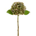24" Hydrangea Silk Flower Stem -Olive Green (Pack of 12) - FSH428-OG