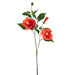 42" Hibiscus Silk Flower Stem -Orange (pack of 12) - FSH443-OR
