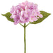16" Real Touch Hydrangea Silk Flower Stem -Pink (Pack of 12) - FSH453-PK