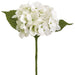 16" Real Touch Hydrangea Silk Flower Stem -White (Pack of 12) - FSH453-WH