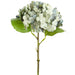13.5" Hydrangea Silk Flower Stem -Green/Blue (pack of 24) - FSH508-GR/BL