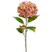 40" Silk Hydrangea Flower Stem -Mauve/Green (pack of 6) - FSH813-MV/GR