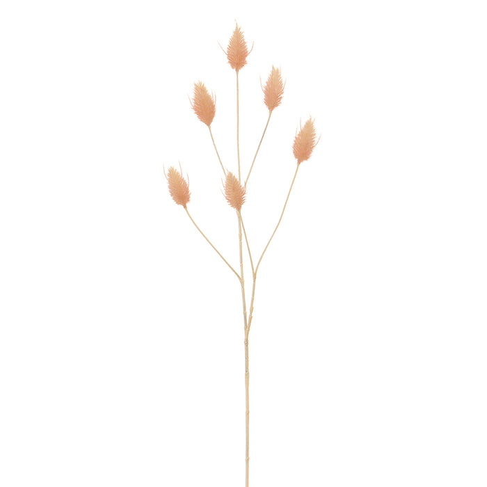 28" Hair Tail Grass Artificial Flower Stem -Pink (pack of 12) - FSH855-PK