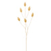 28" Hair Tail Grass Artificial Flower Stem -Yellow (pack of 12) - FSH855-YE