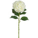 38" Hydrangea Silk Flower Stem -Cream (Pack of 6) - FSH918-CR