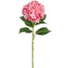 38" Hydrangea Silk Flower Stem -Pink (Pack of 6) - FSH918-PK