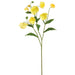 47" Helleborus Silk Flower Stem -Yellow (Pack of 6) - FSH985-YE