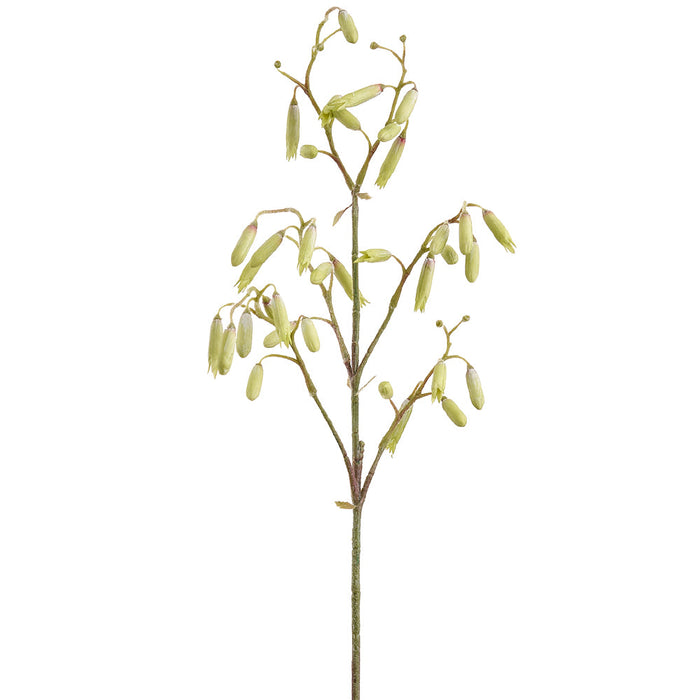 40" Magic Bell Kalanchoe Artificial Flower Stem -Green (Pack of 12) - FSK245-GR