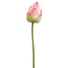 26" Real Touch Lotus Bud Silk Flower Stem -Pink (pack of 12) - FSL108-PK