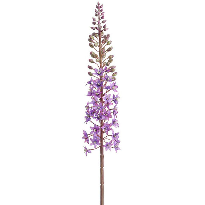 37" Pineapple Lily Silk Flower Stem -Purple (Pack of 6) - FSL114-PU