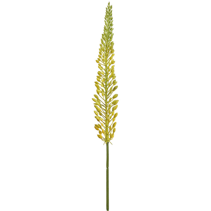 29.5" Eremurus Foxtail Lily Silk Flower Stem -Yellow (Pack of 12) - FSL168-YE