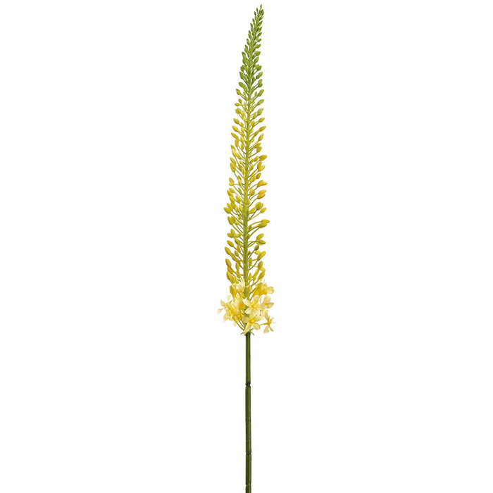 44" Eremurus Foxtail Lily Faux Flower Stem -Yellow (Pack of 12) - FSL169-YE