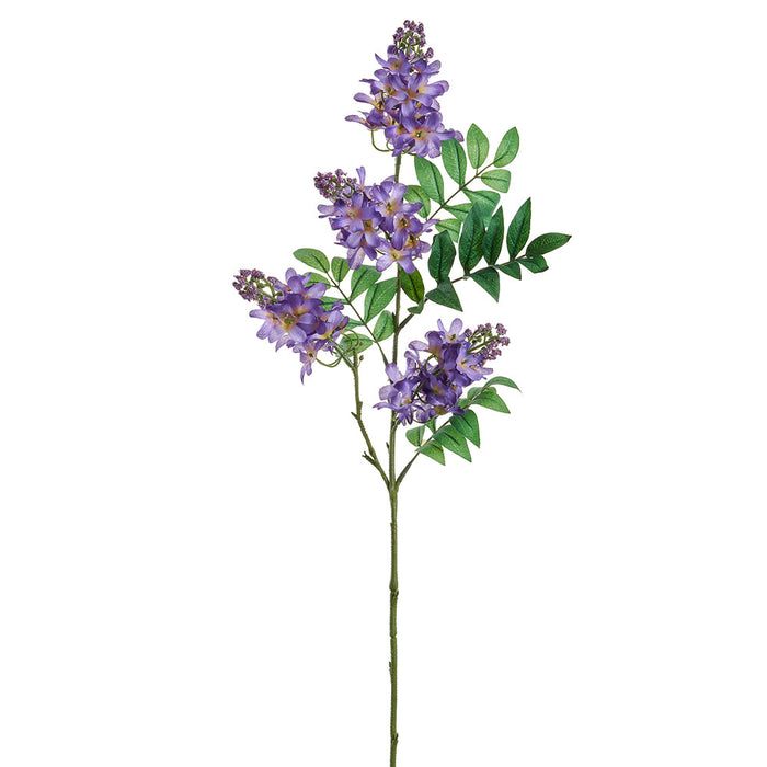 31" Lilac Silk Flower Stem -Purple (pack of 12) - FSL171-PU