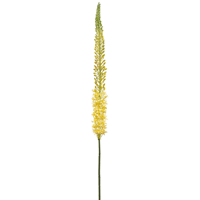 51" Eremurus Foxtail Lily Faux Flower Stem -Yellow (Pack of 12) - FSL172-YE
