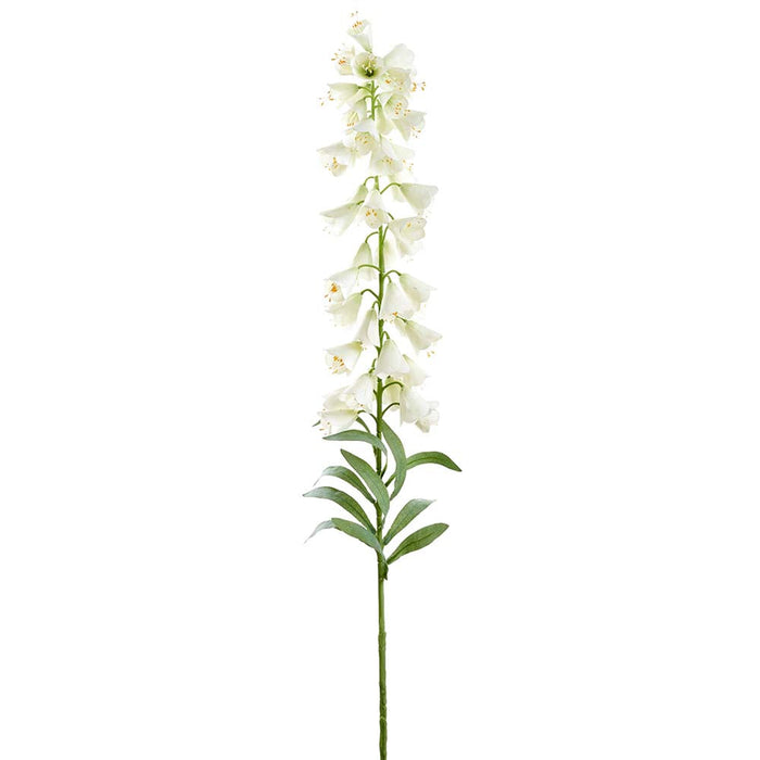44" Fritillaria Persian Lily Silk Flower Stem -White (Pack of 6) - FSL173-WH