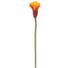 23" Real Touch Calla Lily Silk Flower Stem -2 Tone Flame (Pack of 12) - FSL220-FL/TT