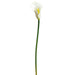 23" Real Touch Calla Lily Silk Flower Stem -White (Pack of 12) - FSL220-WH