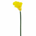 23" Real Touch Calla Lily Silk Flower Stem -Yellow (Pack of 12) - FSL220-YE