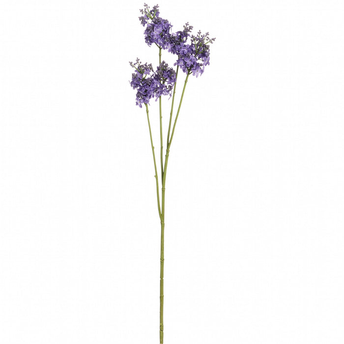 42.5" Lilac Silk Flower Stem -Lavender (Pack of 12) - FSL460-LV
