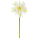 27" Water Lily Silk Flower Stem -White (Pack of 12) - FSL534-WH