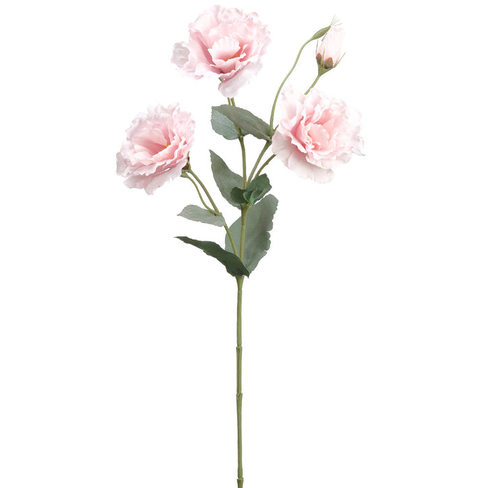 21" Lisianthus Silk Flower Stem -Pink (Pack of 12) - FSL583-PK