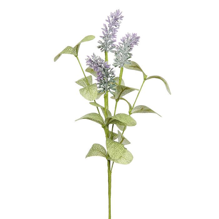 12" Lavender Artificial Flower Stem -Lavender (pack of 12) - FSL645-LV