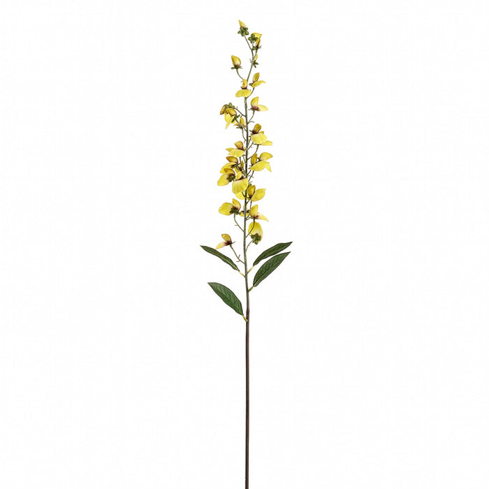 33.5" Larkspur Delphinium Silk Flower Stem -Yellow (Pack of 12) - FSL964-YE