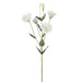 29" Lisianthus Silk Flower Stem -White (pack of 12) - FSL986-WH