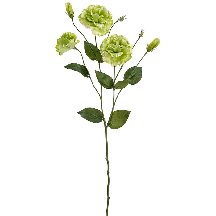 30" Lisianthus Silk Flower Stem -Green (Pack of 12) - FSL987-GR