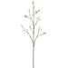 44.5" Magnolia Bud Silk Flower Stem -White (pack of 12) - FSM001-WH