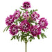 24.5" Mum Silk Flower Bush -Boysenberry (Pack of 12) - FSM022-BB