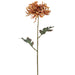 27" UV-Resistant Outdoor Artificial Spider Mum Flower Stem -Rust (pack of 12) - FSM154-RU