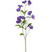 33" Silk Morning Glory Flower Stem -Purple (pack of 12) - FSM226-PU