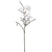 48" Magnolia Silk Flower Stem -White (Pack of 6) - FSM273-WH