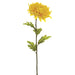 33" Large Silk Mum Flower Stem -Yellow/Gold (pack of 12) - FSM303-YE/GO