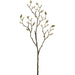 33.5" Magnolia Bud Silk Flower Stem -Green/Brown (pack of 6) - FSM330-GR/BR