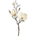 19" Silk Magnolia Flower Spray -Cream (pack of 12) - FSM335-CR