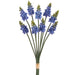 12.5" Muscari Silk Flower Stem Bundle -Blue/Green (Pack of 12) - FSM429-BL/GR