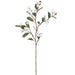33" Magnolia Silk Flower Stem -White (pack of 12) - FSM500-WH