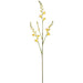 39" Crocosmia Iris Silk Flower Stem -Yellow (Pack of 12) - FSM685-YE